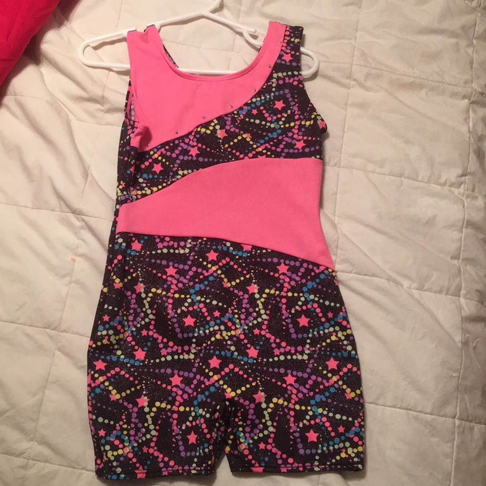 Kids gymnastics suit